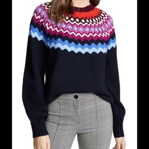 Joie Fair Isle Sweater in Midnight